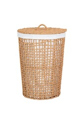 Pomal Wasmand - Wasmand, papier, lichtbruin/wit, ø42x56 cm