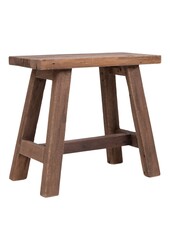 Barcelona Bank - Natuurlijk, Teak, 50x25x45cm