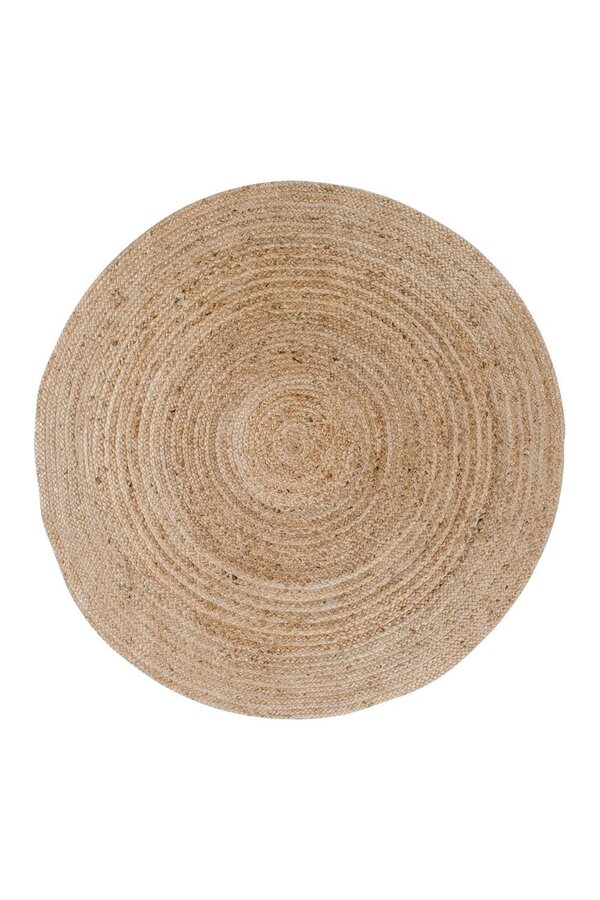 Bombay Vloerkleed - Naturel, Jute, Ø180cm