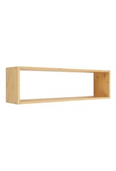 Ember Wandplank - Naturel, Bamboe, 70x15x19,5 cm