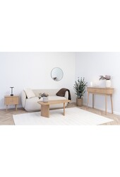 Melo -salontafel - Natuurlijk, MDF/Decor Paper, 100x50x41 cm