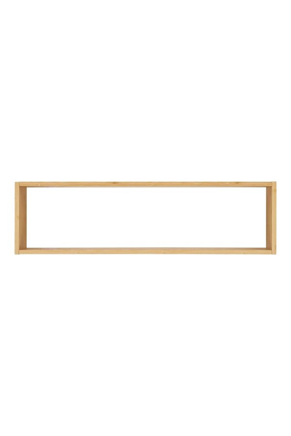Ember Wandplank - Naturel, Bamboe, 70x15x19,5 cm