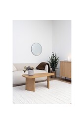 Melo -salontafel - Natuurlijk, MDF/Decor Paper, 100x50x41 cm
