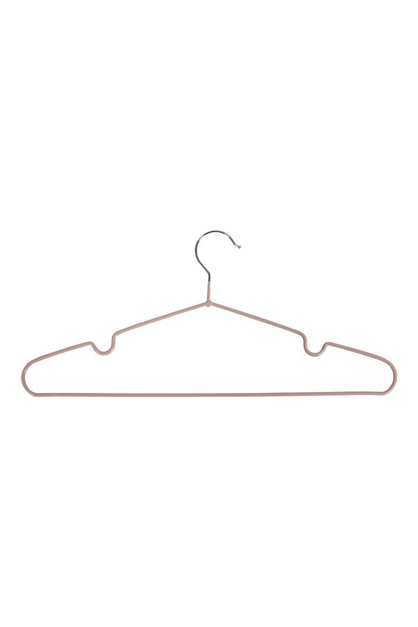 Massa Hangers - Roze, Metaal, 41x4x18 cm - Set van 10