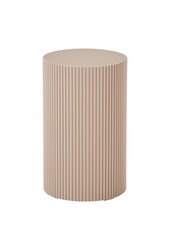 Farense Bijzettafel - Beige/Grijs, MDF, 30x30x50 cm