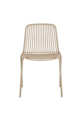 Branson Garden stoel - zand, stapelbaar, 55x46,5x82 cm - set van 4