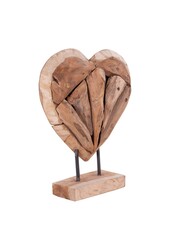 Almada Hart - Natuurlijk, Teak, 25x9x30 cm