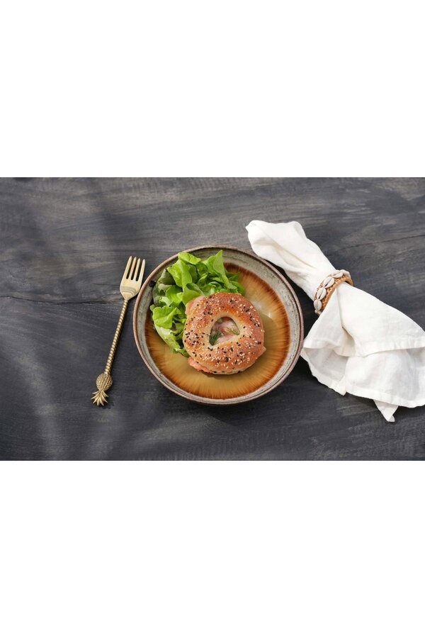 Het linnen servet - Wit - Set van 4