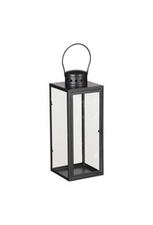 Arzilla Laterne – L14 x B13 x H35 cm – Schwarz