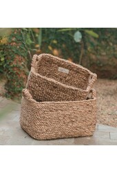 Aufbewahrungskorb TANIMBAR aus Wasserhyazinthe