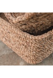 Aufbewahrungskorb TANIMBAR aus Wasserhyazinthe