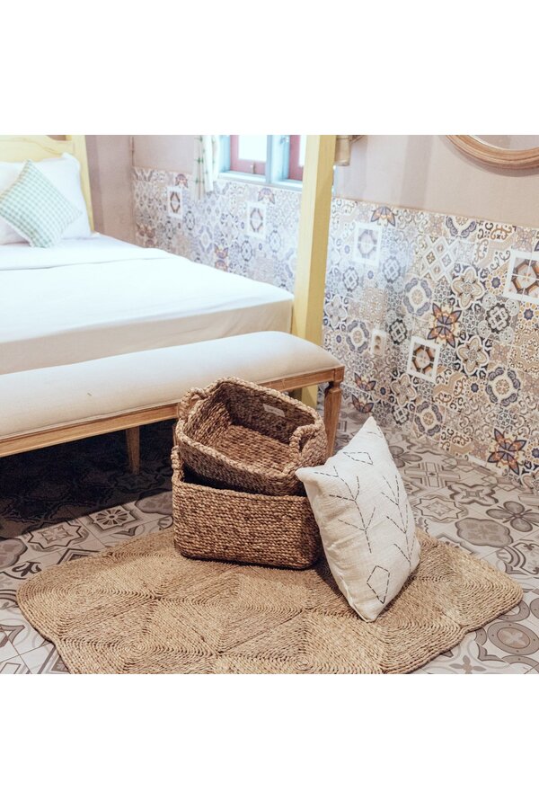 Aufbewahrungskorb TANIMBAR aus Wasserhyazinthe