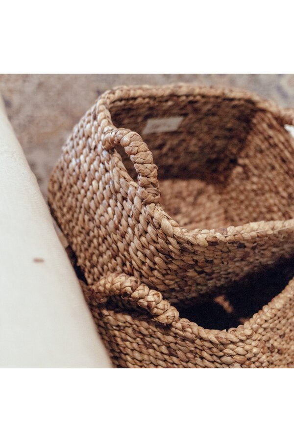 Aufbewahrungskorb TANIMBAR aus Wasserhyazinthe