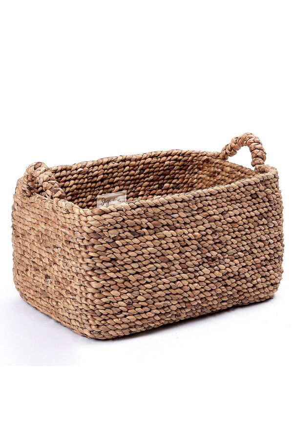 Aufbewahrungskorb TANIMBAR aus Wasserhyazinthe