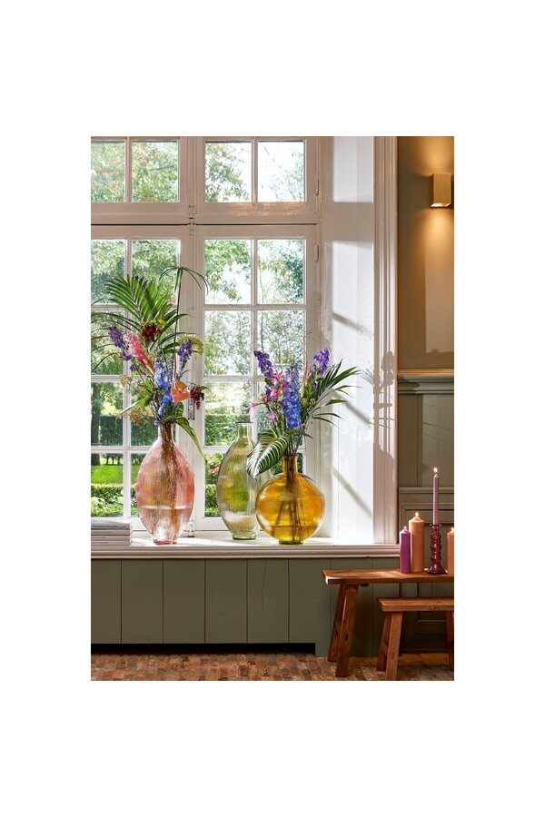 Bold Holzbank – L108 x B20 x H37 cm – recyceltes Holz – Braun