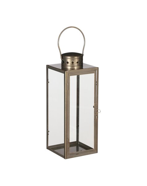 Lanterna Arzilla - L14 x L13 x H35 cm - Oro