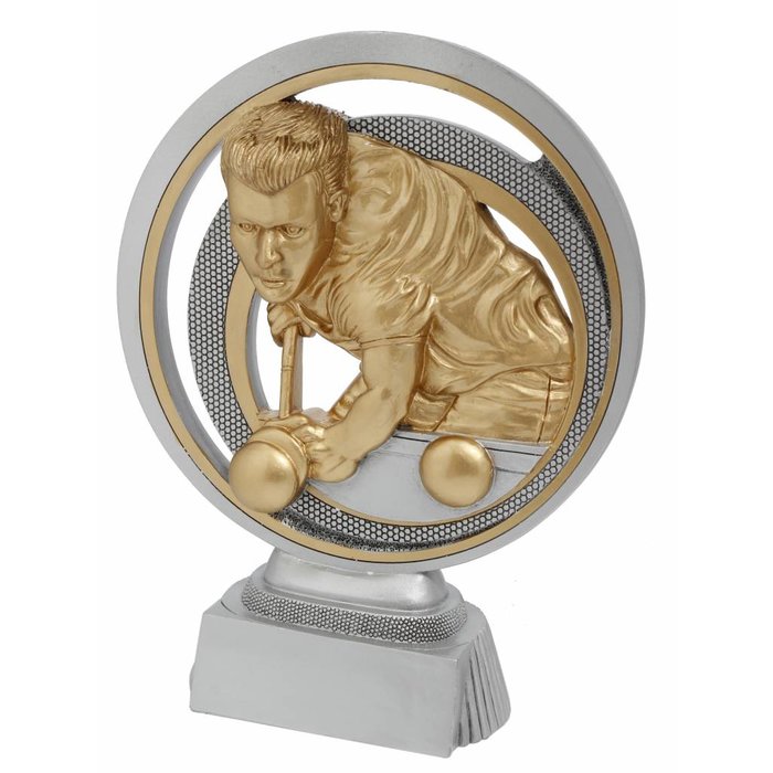 Resin biljart trofee