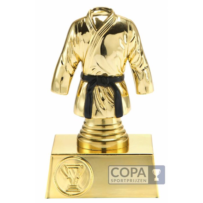 3D vechtsportjas op blok