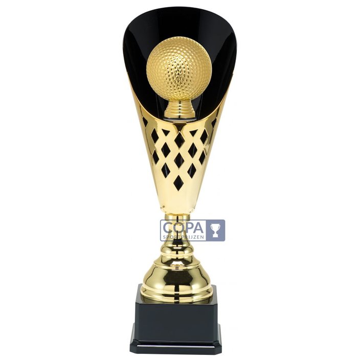 Golfbeker metaal Goud