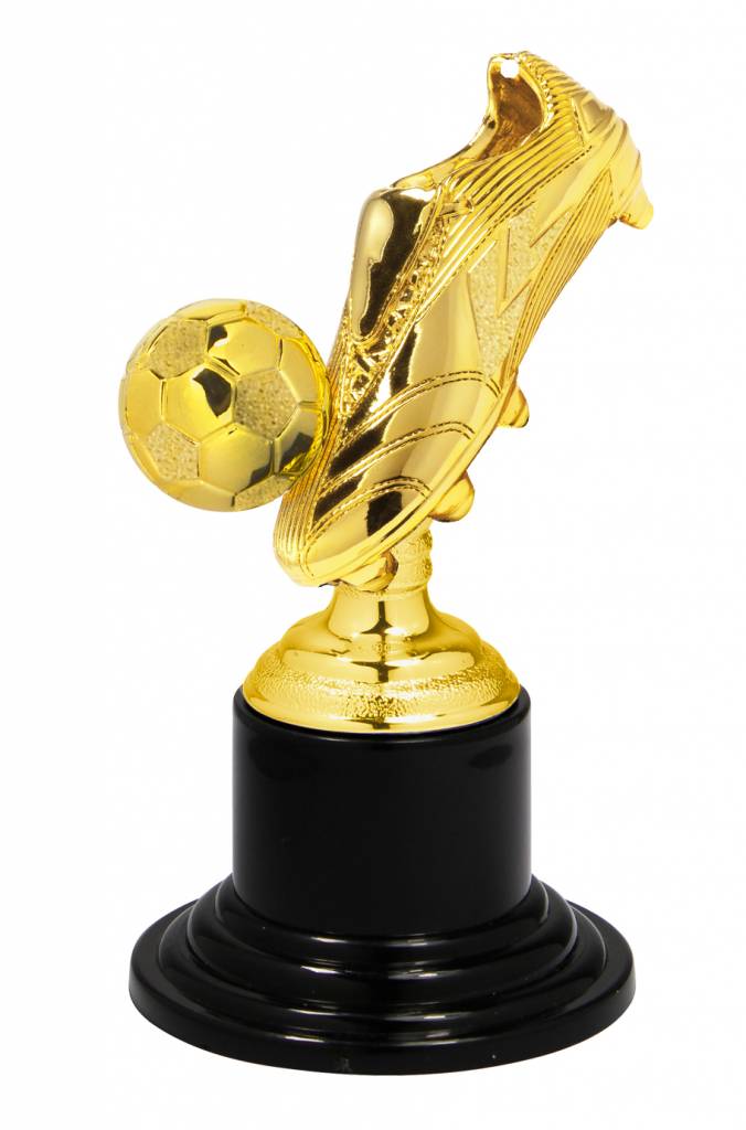 stout een miljard versus Voetbal beker/ medaille trofee 3D - Copa sportprijzen