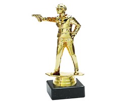 Pistool schutter figuur 16cm