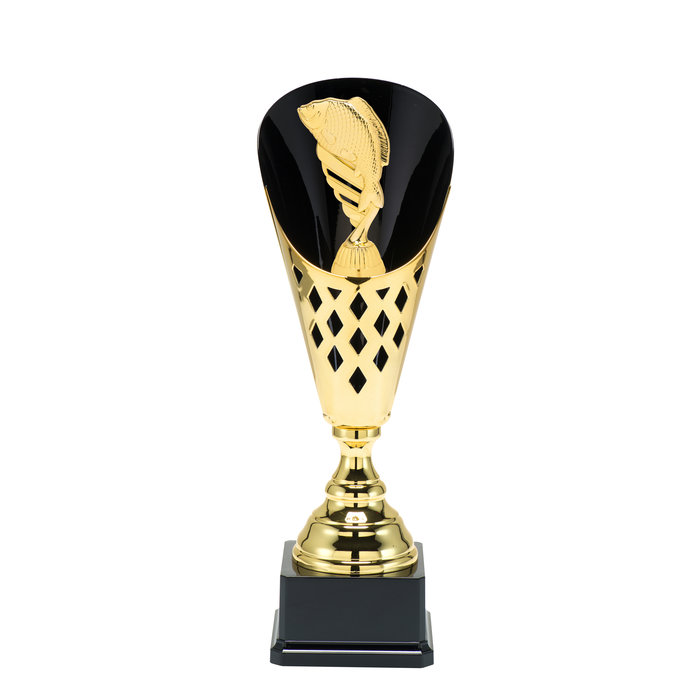 Vis beker Goud