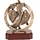 Metalen Dart trofee