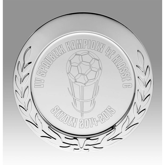 Kampioensschaal met lauwerkrans