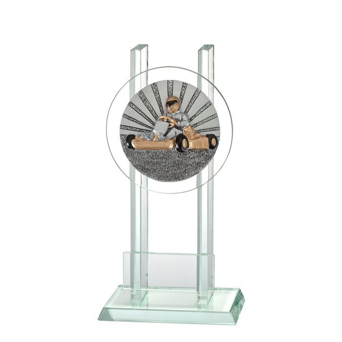 Glas trofee Karting