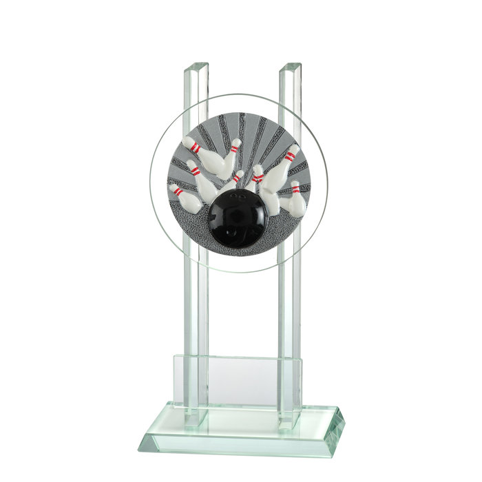 Glas trofee Bowling