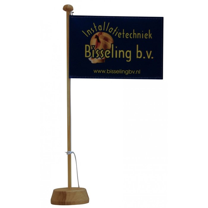Tafelvlag 1 kleur bedrukking
