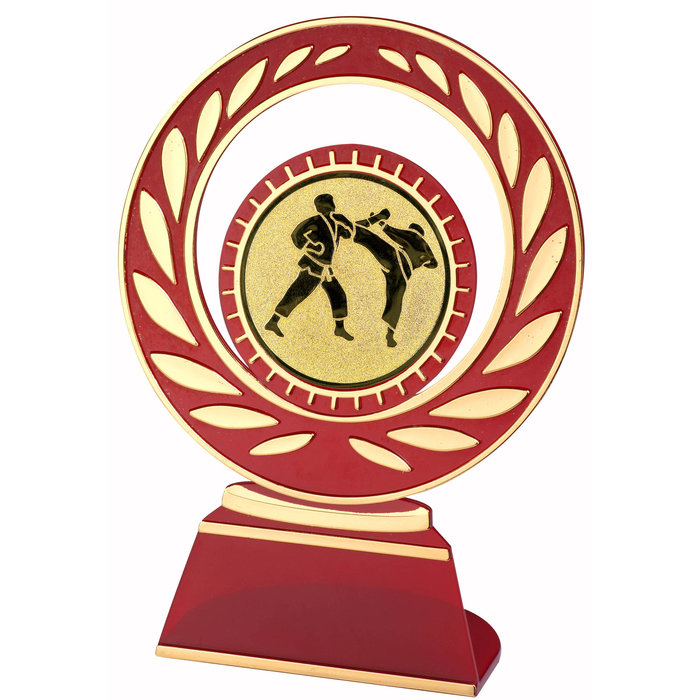 Standaard kunststof goud/rood