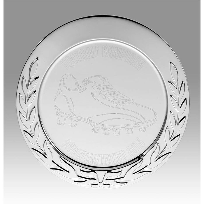 Kampioensschaal met lauwerkrans