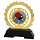 Tafeltennis award (metaal)