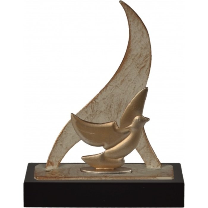 Duivensport trofee metaal