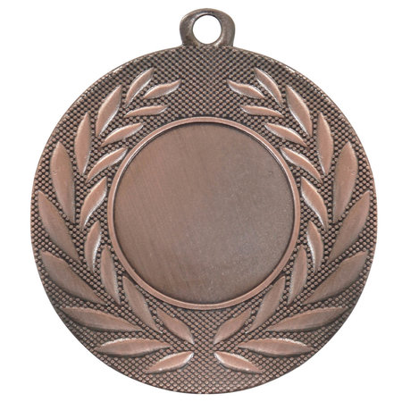 Medaille goud met krans ø50mm