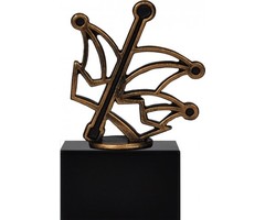 Carnaval trofee metaal