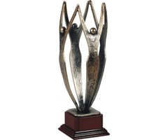 Samenwerkings award metaal