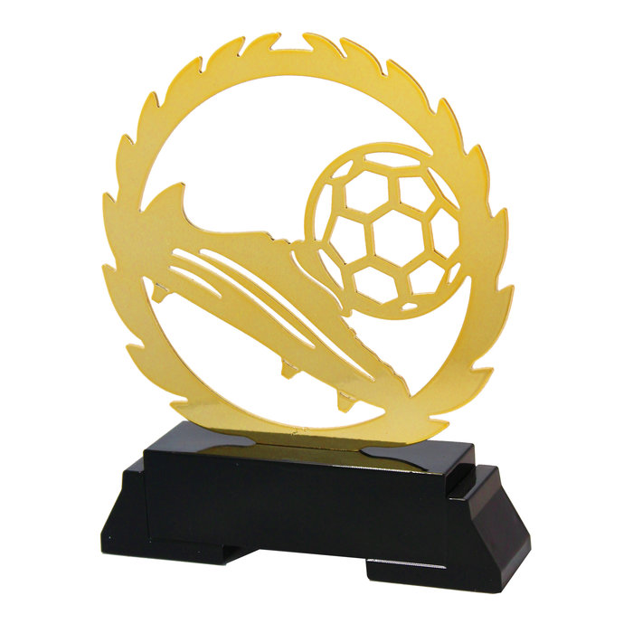 Laser gesneden voetbal award