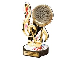 barsten applaus vat Muziek trofee - Copa sportprijzen