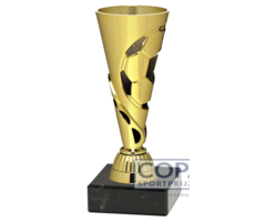 Voetbal beker 15.5cm