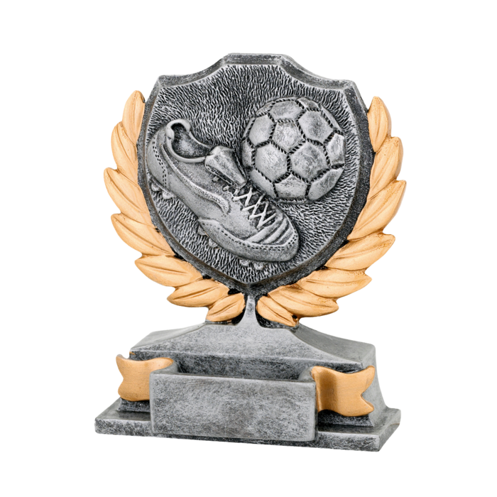 Resin voetbal trofee