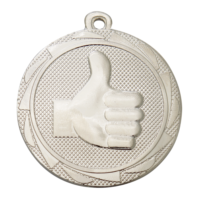 Medaille duim omhoog 45mm
