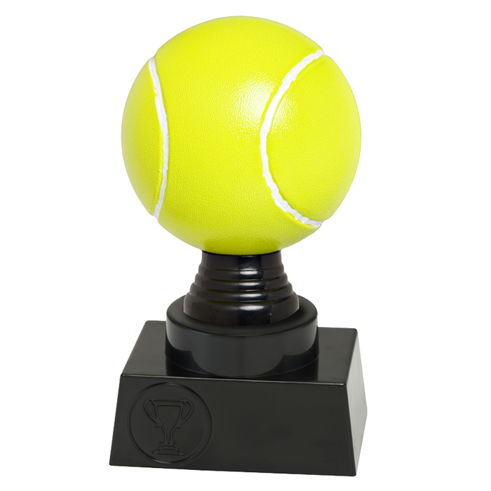 Tennis trofee 13 t/m 15.5cm
