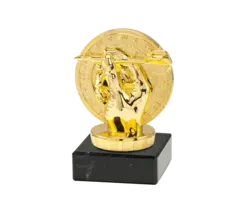 Dart figuur op marmer