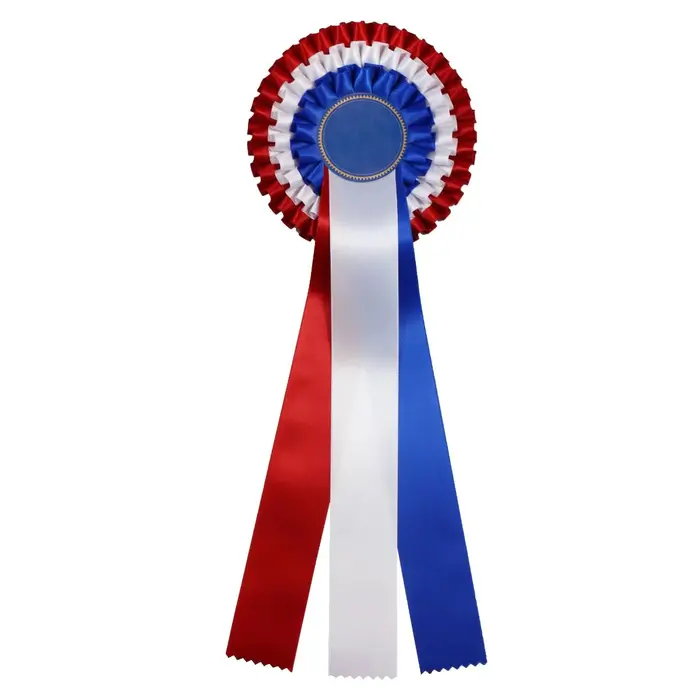 Rozet rood- wit- blauw