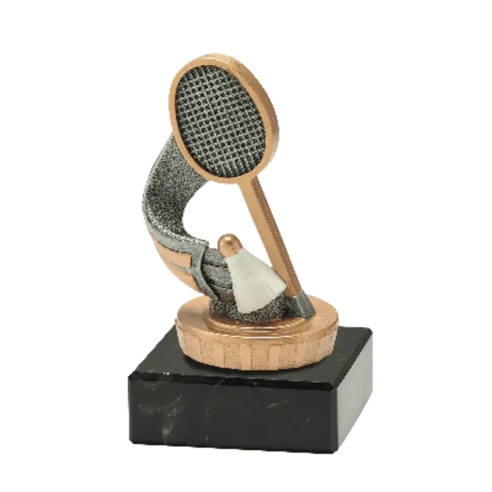 Resin figuur op marmer 10cm