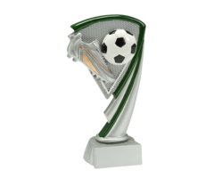 Voetbal trofee resin