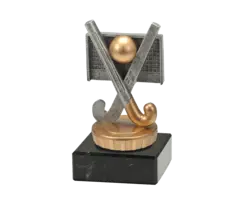 Resin Hockey figuur op marmer