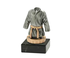 Resin Karate/Judo figuur op marmer